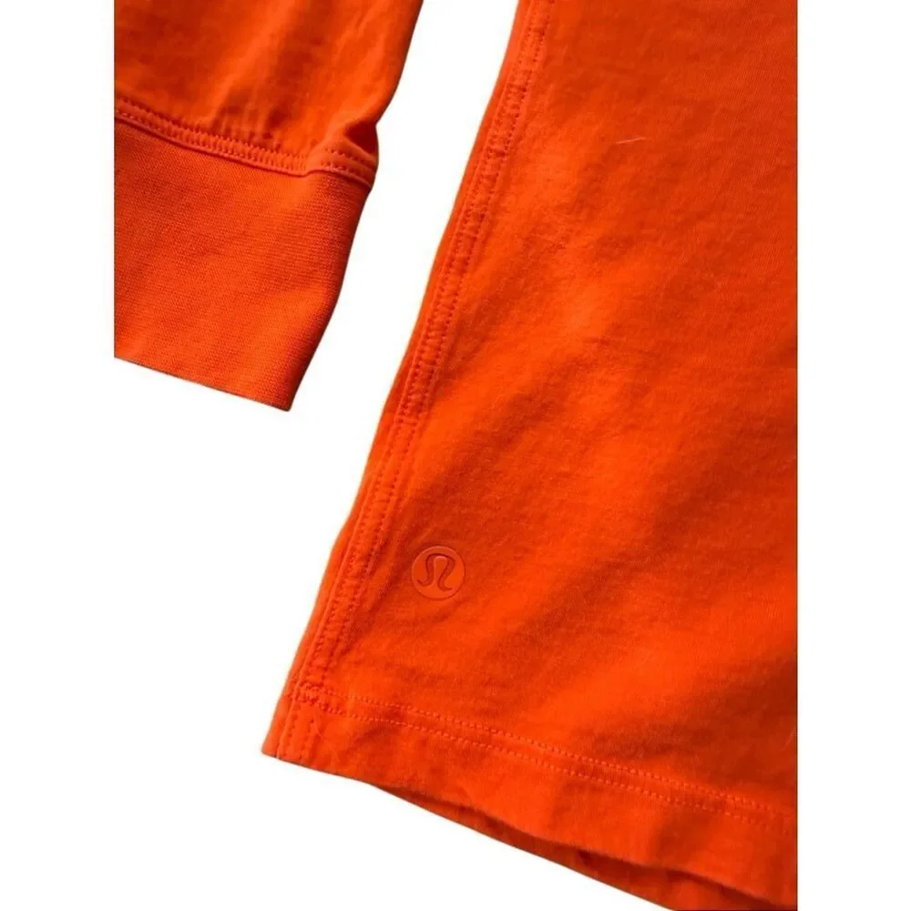 Lululemon All Yours Long-Sleeve Shirt Solar Orange 8